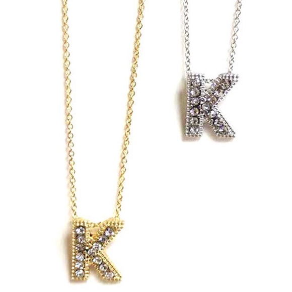 🎁Austrian Crystal Initial Necklaces,NWT - Picture 5 of 5